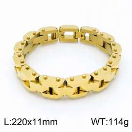 Stainless Steel Gold-plating Bracelet