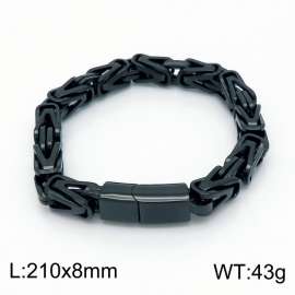 Stainless Steel Black-plating Bracelet