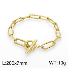 Stainless Steel Gold-plating Bracelet