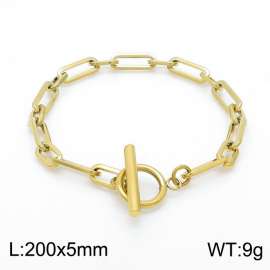 Stainless Steel Gold-plating Bracelet