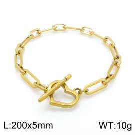 Stainless Steel Gold-plating Bracelet