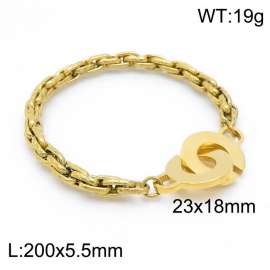 Stainless Steel Gold-plating Bracelet