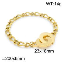 Stainless Steel Gold-plating Bracelet