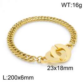 Stainless Steel Gold-plating Bracelet