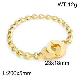 Stainless Steel Gold-plating Bracelet