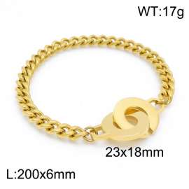 Stainless Steel Gold-plating Bracelet