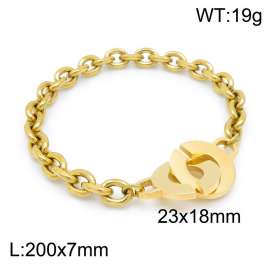 Stainless Steel Gold-plating Bracelet