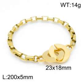 Stainless Steel Gold-plating Bracelet