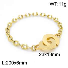 Stainless Steel Gold-plating Bracelet