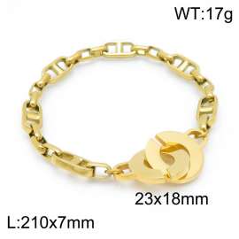 Stainless Steel Gold-plating Bracelet