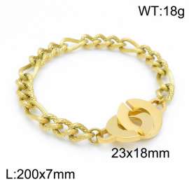 Stainless Steel Gold-plating Bracelet