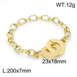 Stainless Steel Gold-plating Bracelet