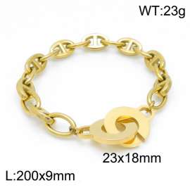 Stainless Steel Gold-plating Bracelet