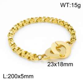 Stainless Steel Gold-plating Bracelet