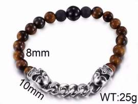 Stainless Steel Stone Bracelet