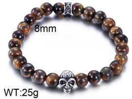 Stainless Skull Bracelet