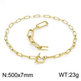 SS Gold-Plating Necklace