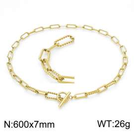 SS Gold-Plating Necklace