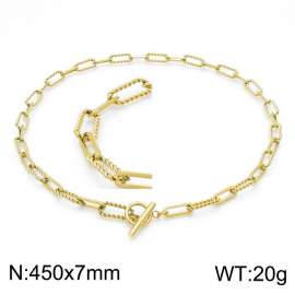 SS Gold-Plating Necklace