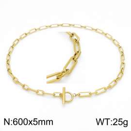 SS Gold-Plating Necklace