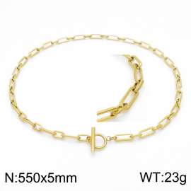 SS Gold-Plating Necklace