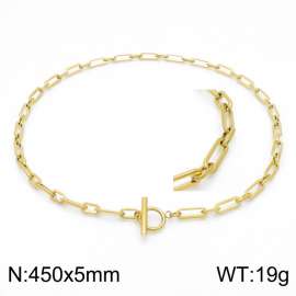 SS Gold-Plating Necklace