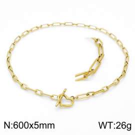 SS Gold-Plating Necklace