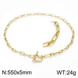 SS Gold-Plating Necklace