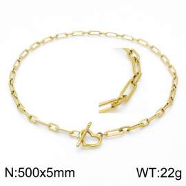 SS Gold-Plating Necklace