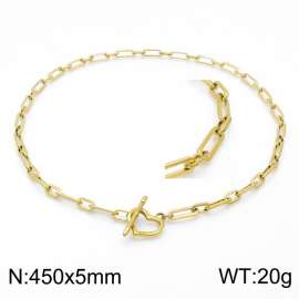 SS Gold-Plating Necklace