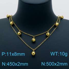 SS Gold-Plating Necklace