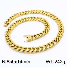 SS Gold-Plating Necklace