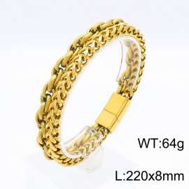 Stainless Steel Gold-plating Bracelet