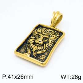 Stainless Steel Gold-plating Pendant