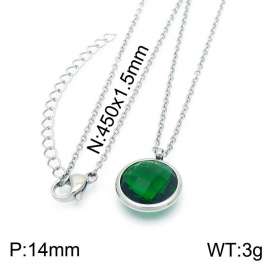 Stainless Steel Stone Necklace