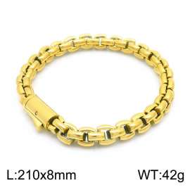 Stainless Steel Gold-plating Bracelet