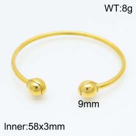 Stainless Steel Gold-plating Bangle