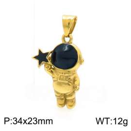 Stainless Steel Gold-plating Pendant