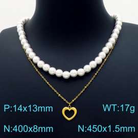 SS Gold-Plating Necklace