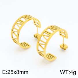 SS Gold-Plating Earring