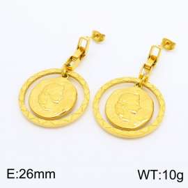 SS Gold-Plating Earring