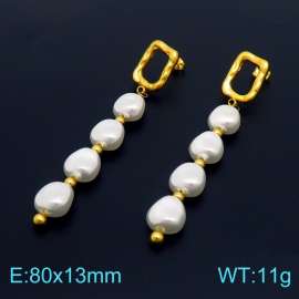 SS Gold-Plating Earring