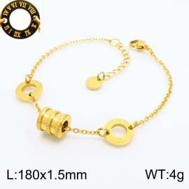 Stainless Steel Gold-plating Bracelet