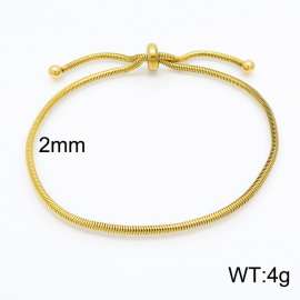 Stainless Steel Gold-plating Bracelet