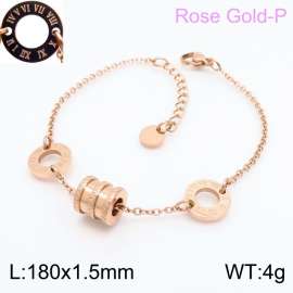 Stainless Steel Rose Gold-plating Bracelet