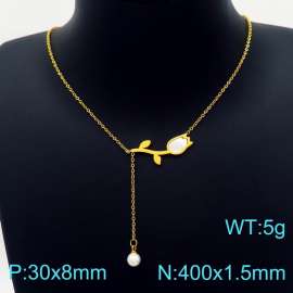 SS Gold-Plating Necklace