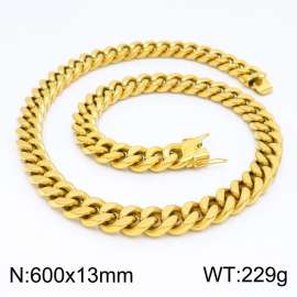 SS Gold-Plating Necklace