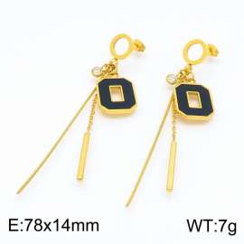 SS Gold-Plating Earring