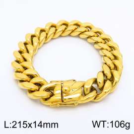 Stainless Steel Gold-plating Bracelet