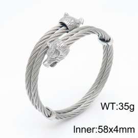 Stainless Steel Wire Bangle